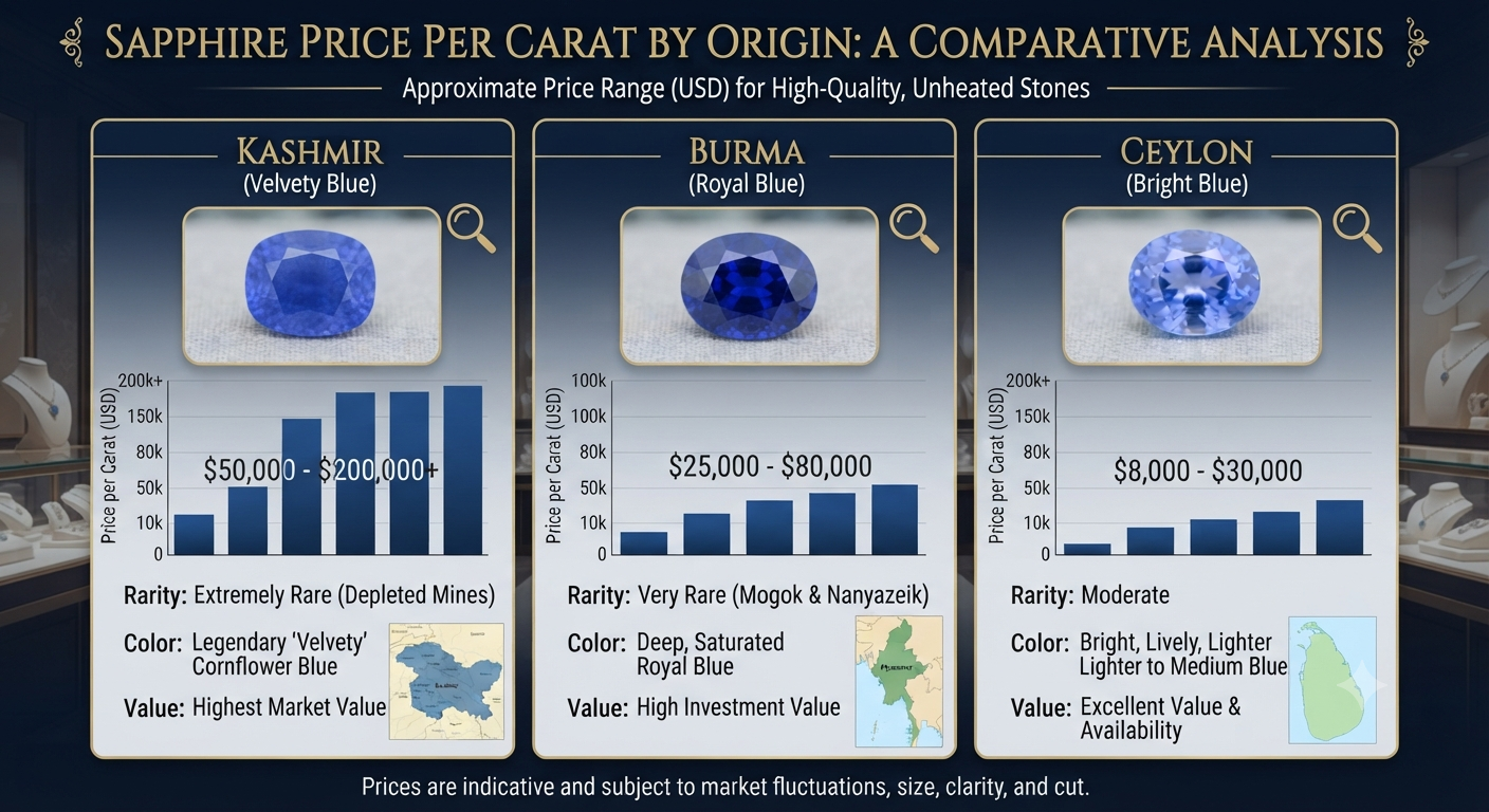 How to Identify a Real Kashmir Sapphire