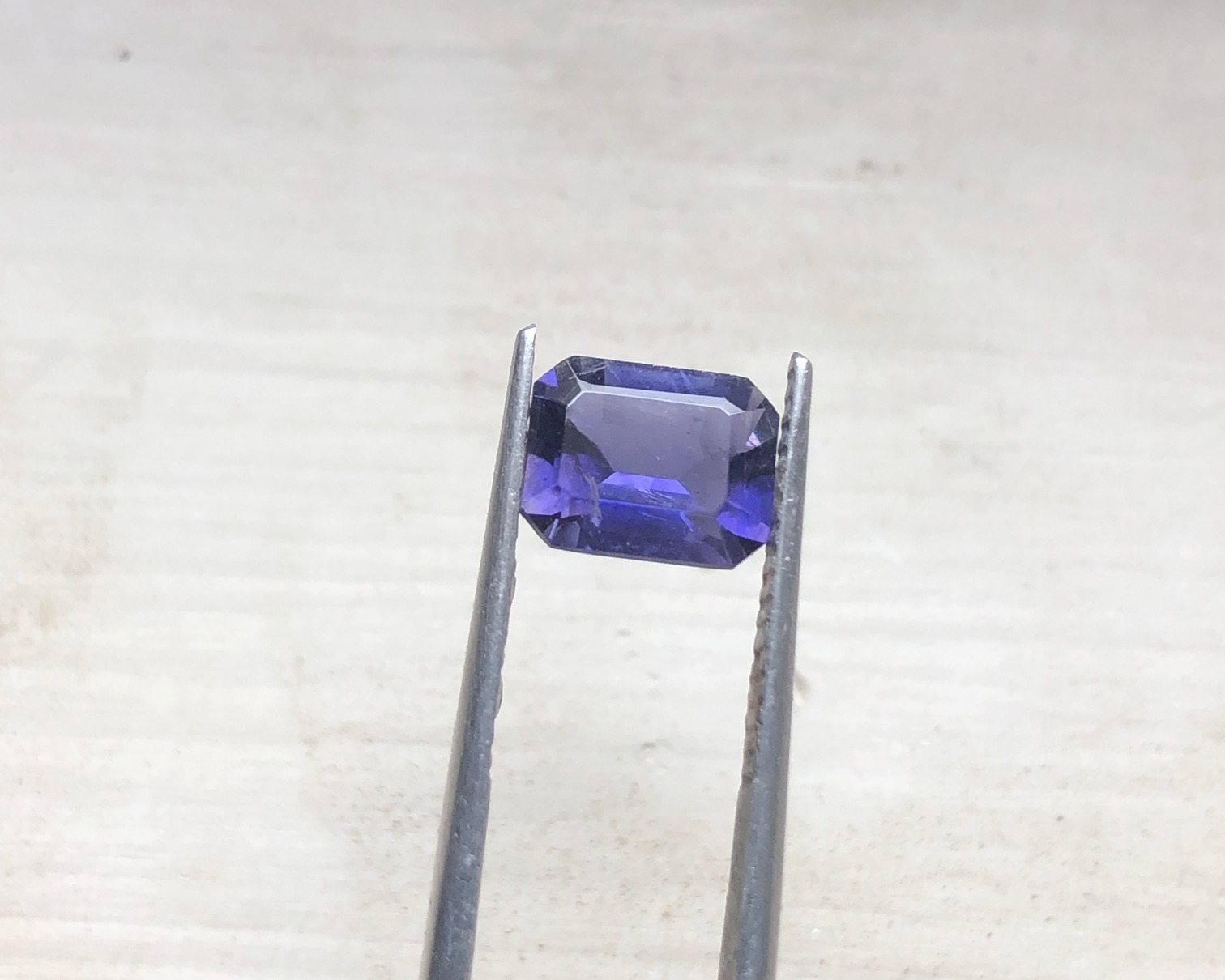 Natural Blue Purple Spinel Ceylon view 4